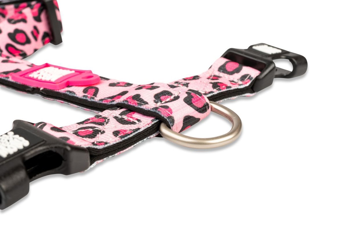 Шлея для собак Max & Molly H Harness Leopard Pink — Фото 4