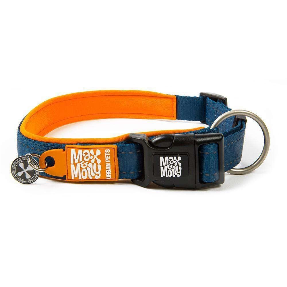 Нашийник для собак Max & Molly Smart ID Collar Matrix Orange, розмір XS — Фото 1
