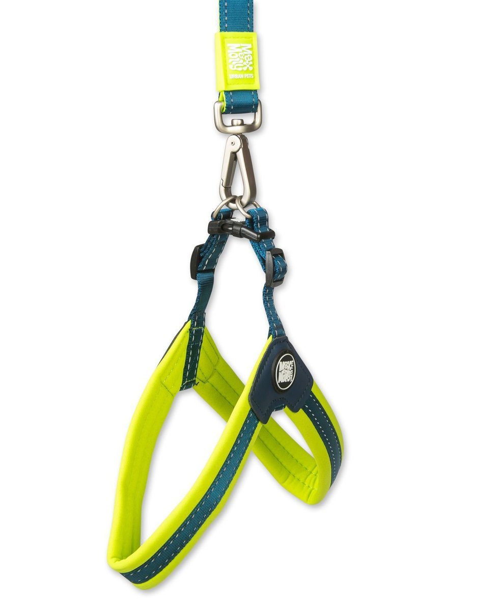 Шлея для собак Max & Molly Q Fit Harness Matrix Lime Green, розмір XL — Фото 3