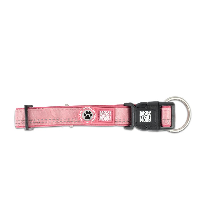 Нашийник для собак Max & Molly Smart ID Collar Matrix 2.0 Rose — Фото 4
