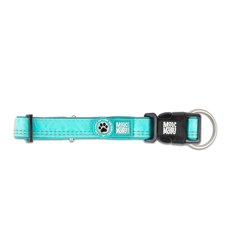 Нашийник для собак Max & Molly Smart ID Collar Matrix 2.0 Turquoise — Фото 3