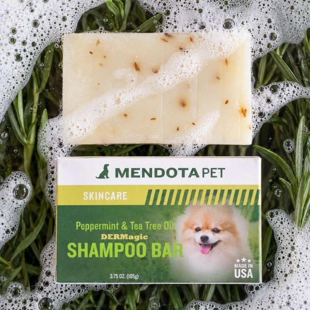 Шампунь з перцевою м'ятою та олією чайного дерева DERMagic Peppermint and Tea Tree Oil Shampoo, 105 г — Фото 2