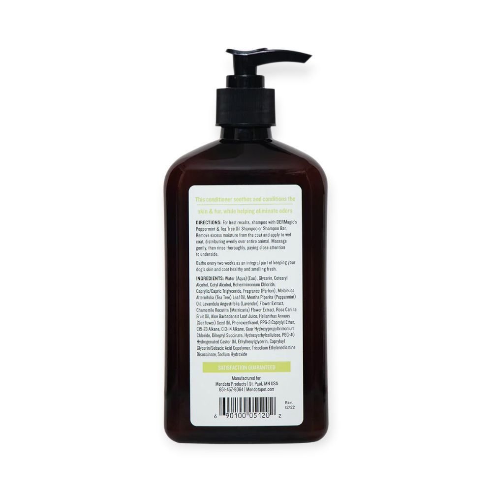 Кондиціонер з перцевою м'ятою і маслом чайного дерева DERMagic Peppermint and Tea Tree Oil Conditioner, 532 мл — Фото 2