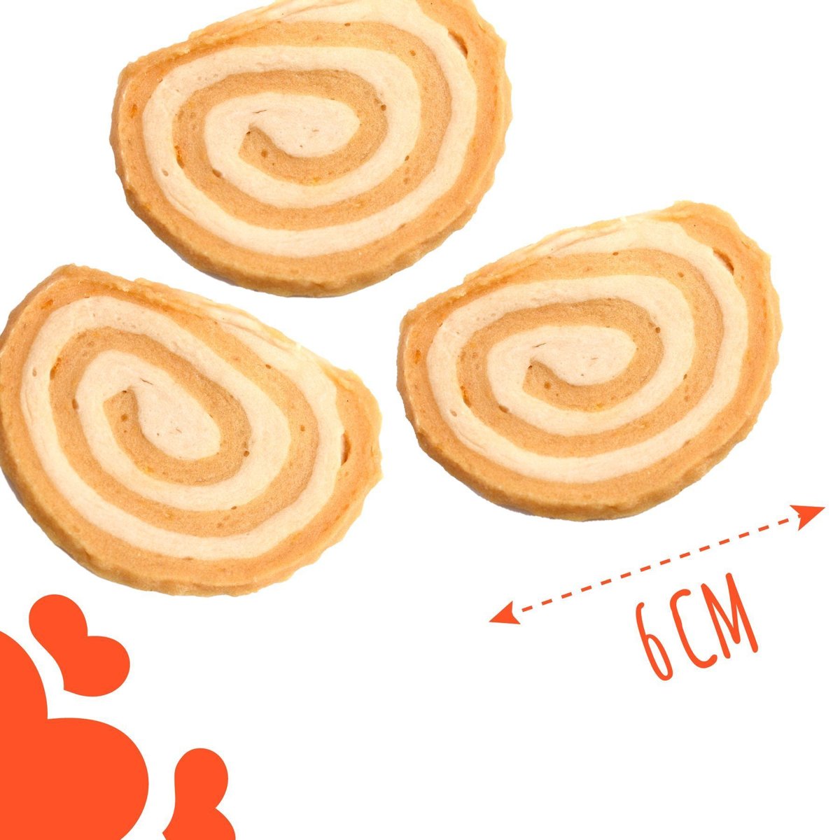 Ласощі для котів і собак Mavsy FD Salmon Rolls + Roe — суші з червоною ікрою, 50 г — Фото 4