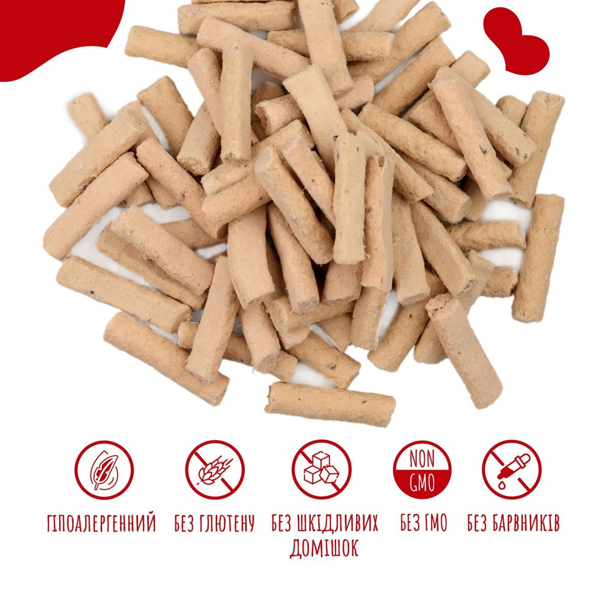 Ласощі для котів і собак Mavsy FD Ostrich + Cranberry — паштет зі страуса під журавлиновим соусом, 50 г — Фото 2