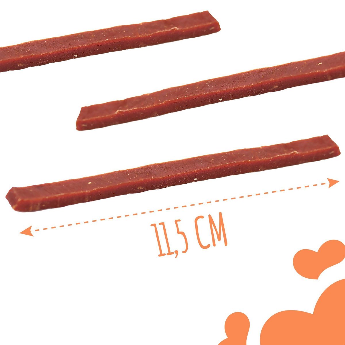 Ласощі для собак Mavsy Soft Beef Slice — бефстроганов з яловичини, 100 г — Фото 4