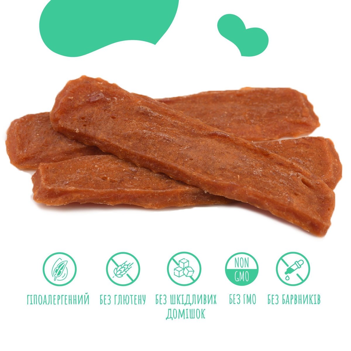 Ласощі для собак Mavsy Dried Rabbit Chip — дієтичні чіпси з кролика для собак з чутливим травленням, 100 г — Фото 2