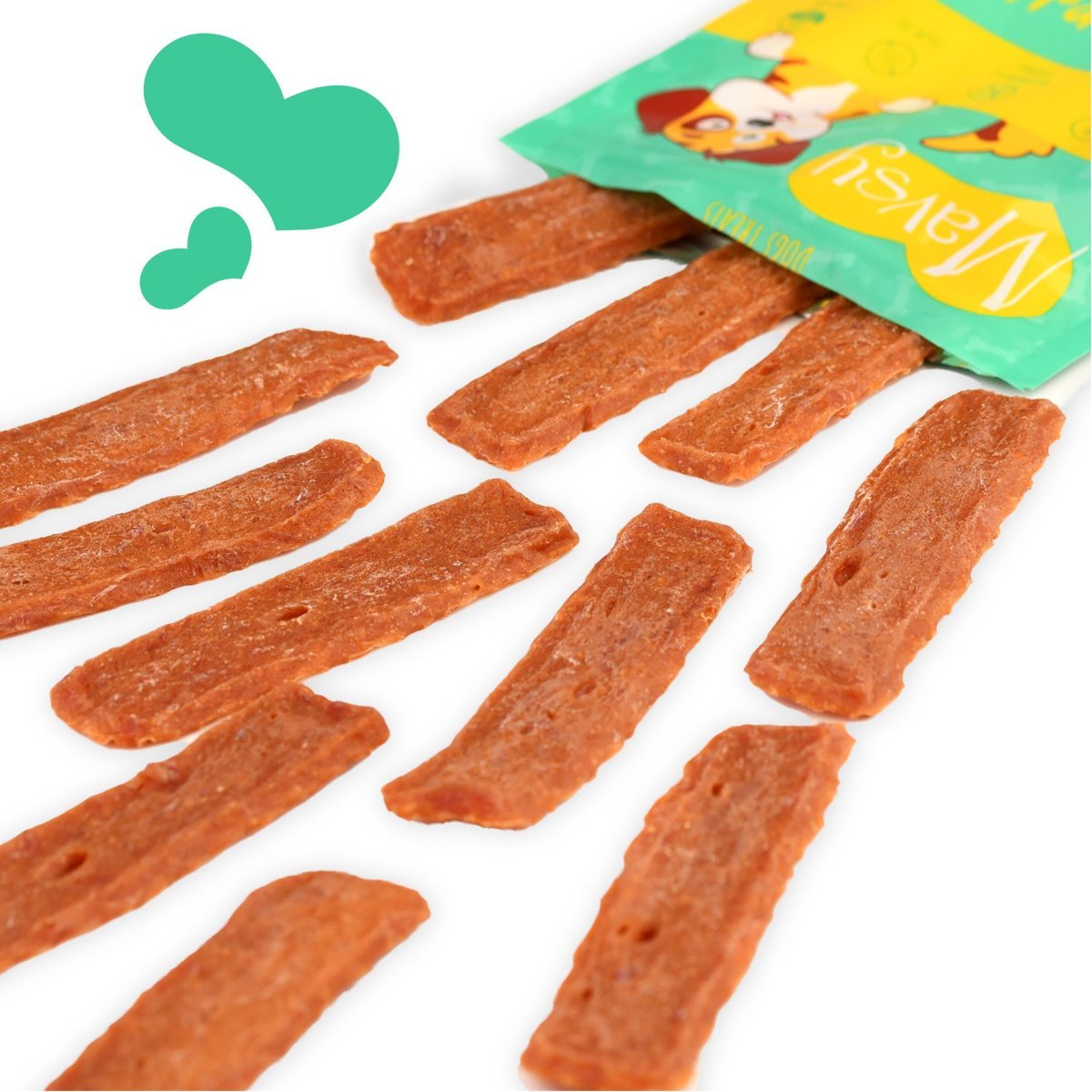 Ласощі для собак Mavsy Dried Rabbit Chip — дієтичні чіпси з кролика для собак з чутливим травленням, 100 г — Фото 3