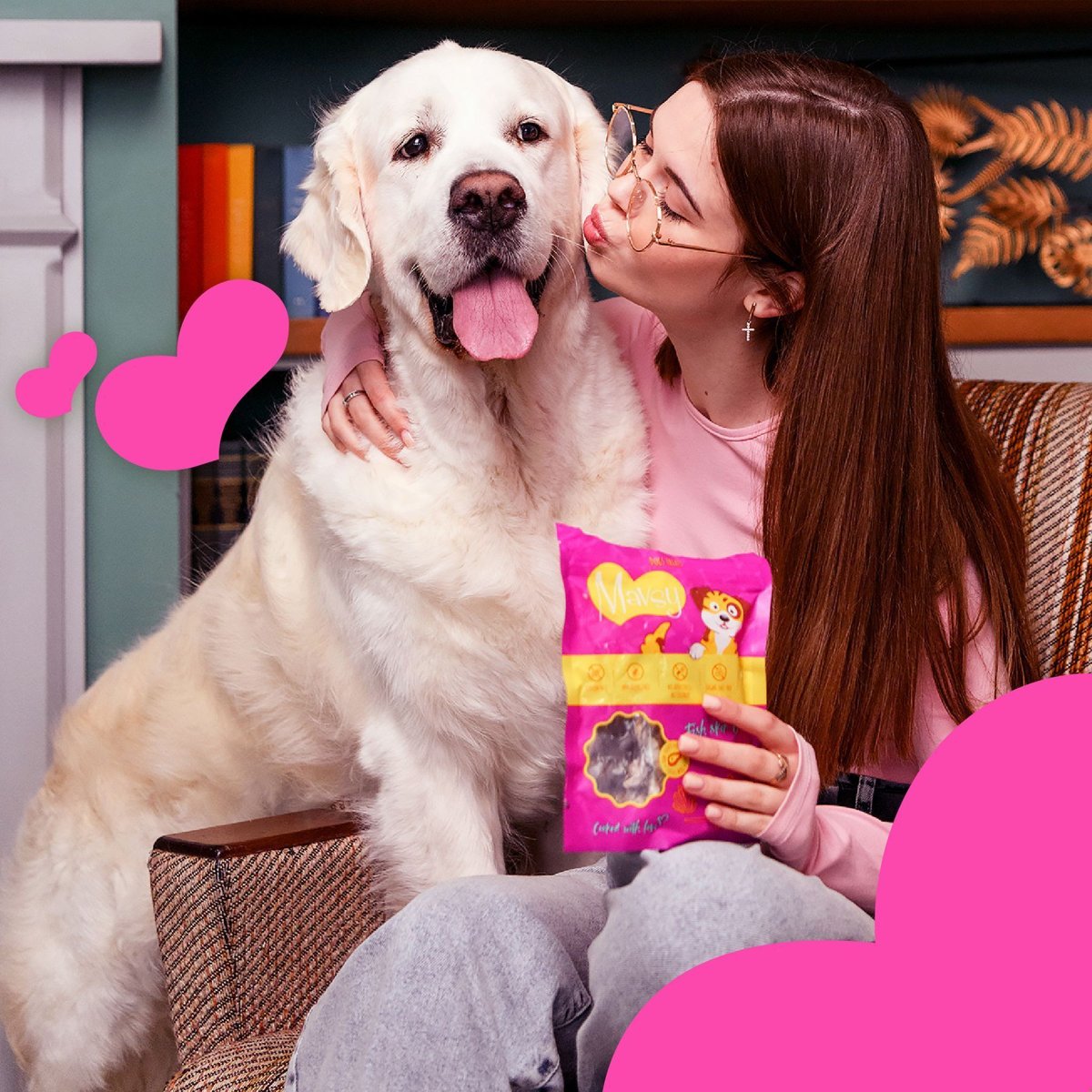 Ласощі для собак Mavsy Lamb Sticks — палички з ягнятини для догляду за зубами та яснами, 100 г — Фото 6