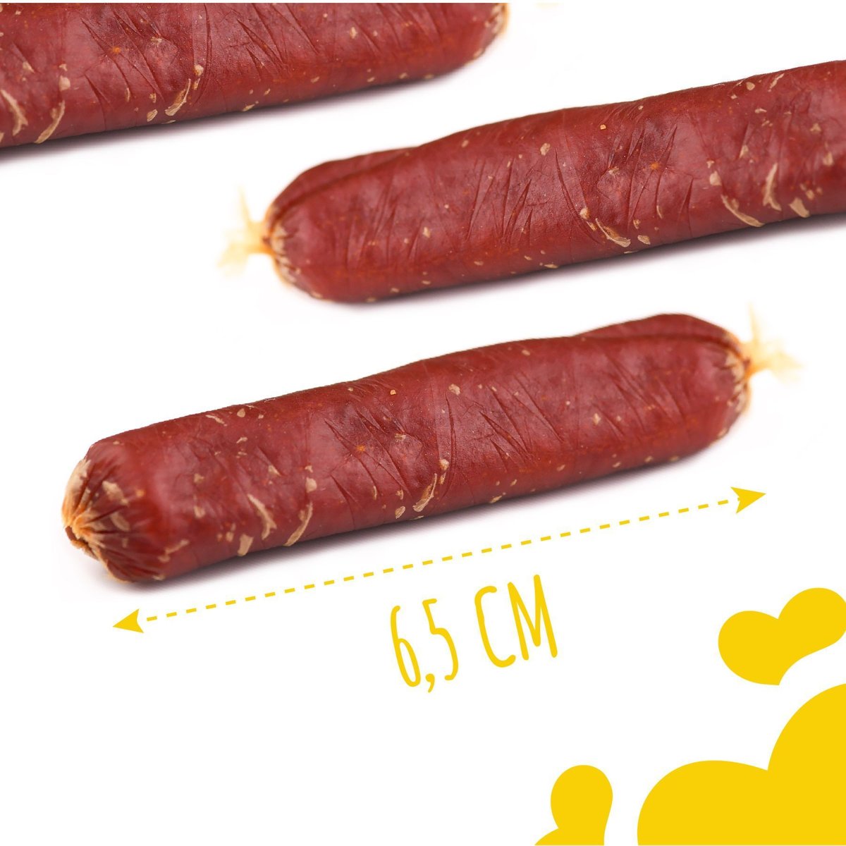 Ласощі для собак Mavsy Dried Duck Sausage — сосиски з ароматної качки, 100 г — Фото 4